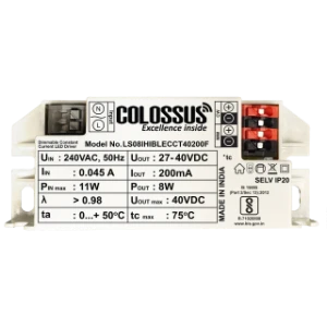 Colossus Pro Static 8W 200mA LIX1-Plexilent