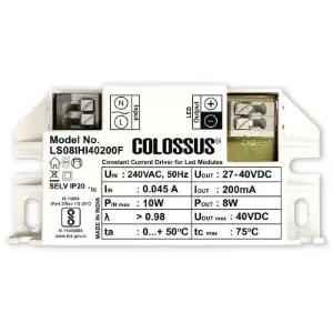 Colossus Pro Static 10W 250mA LIX1  - Plexilent
