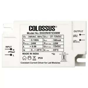 Colossus Core Static 8-22W 300mA SJ