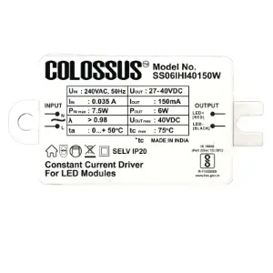 Colossus Core Static 6W 150mA SJ